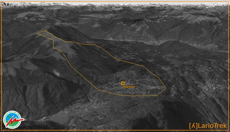 Comune di Magreglio - Google Earth Image
