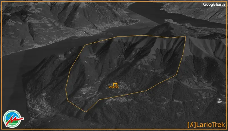 Comune di Veleso - Google Earth Image