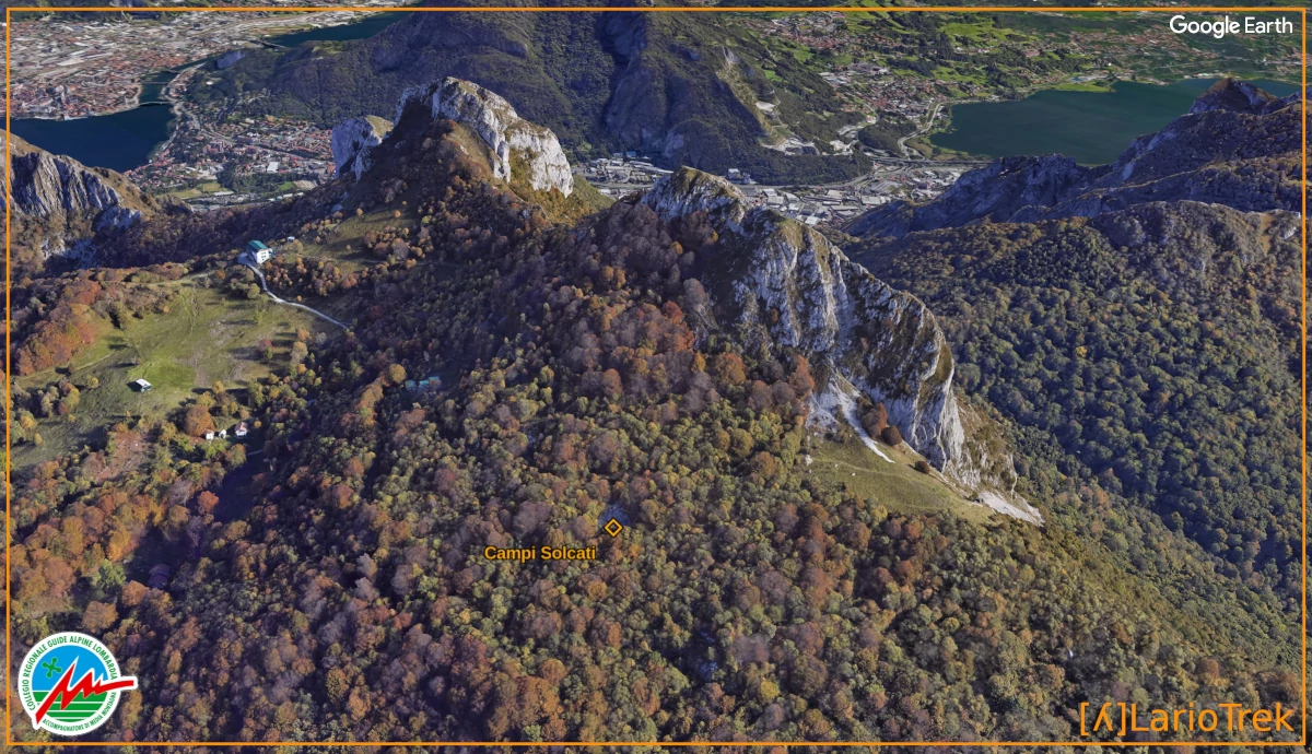 Google Earth Image - Campi Solcati dei Corni