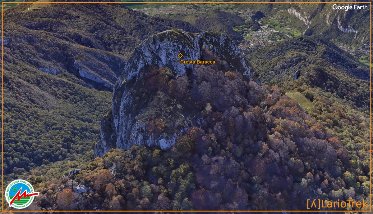 Google Earth Image - Cresta Baracca