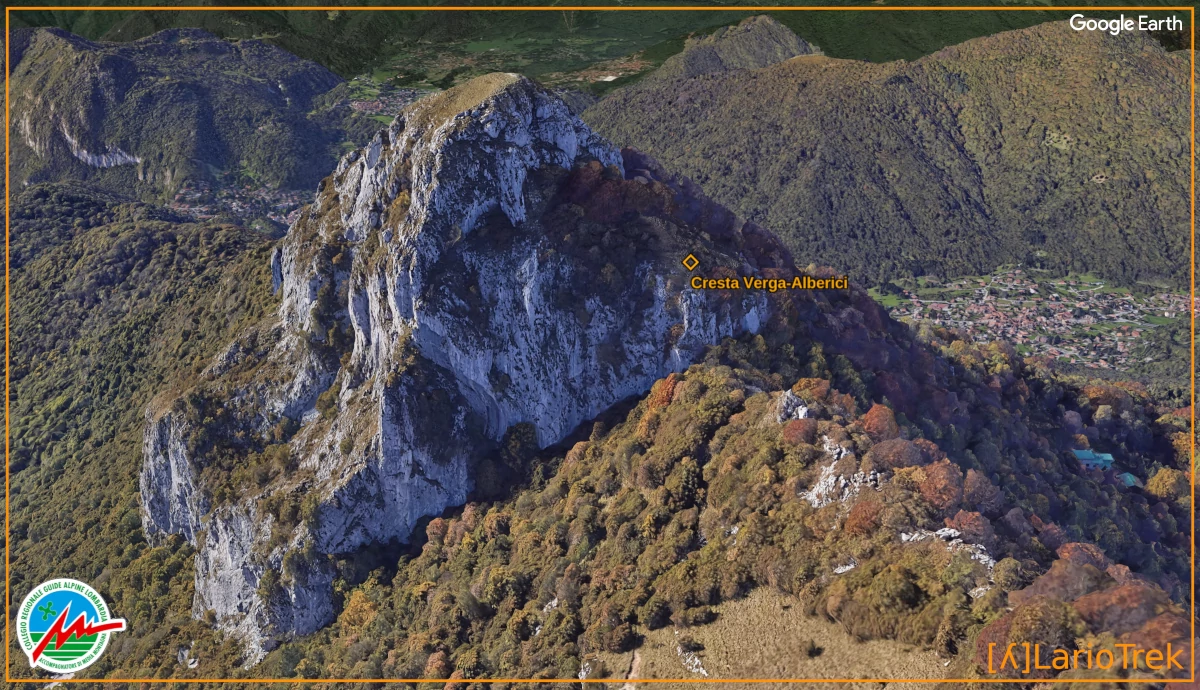 Google Earth Image - Cresta Verga-Alberici