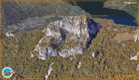 Corno Occidentale di Canzo (Google Earth Image)