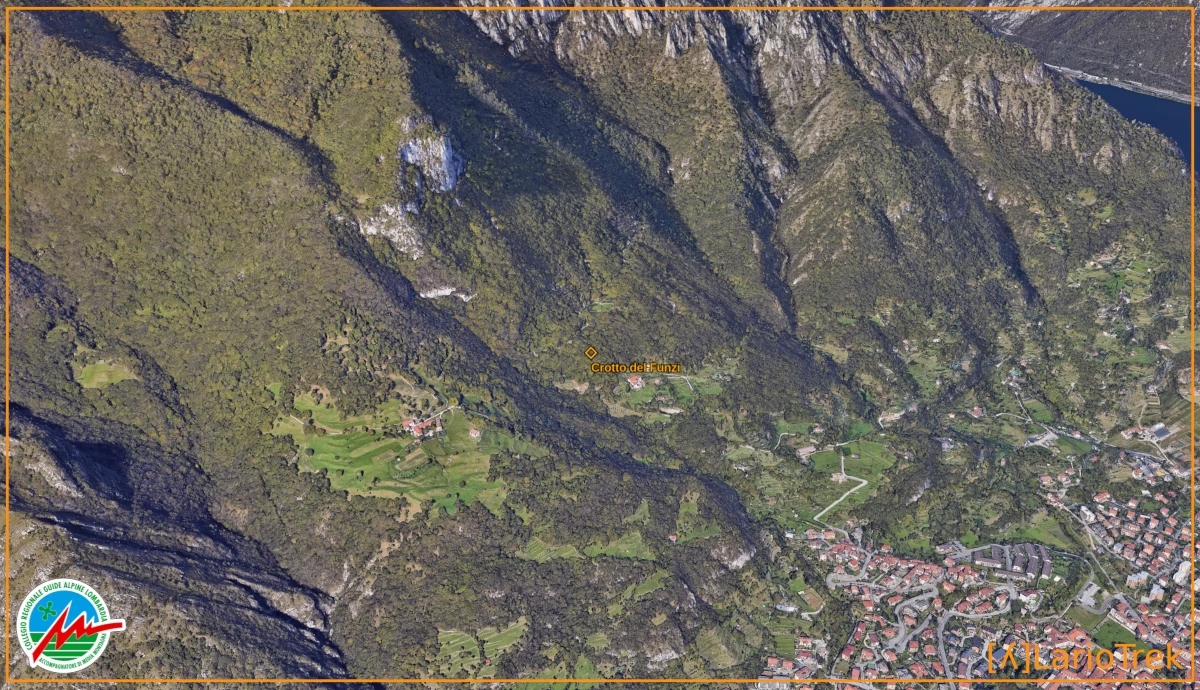 Google Earth Image - Crotto del Funzi