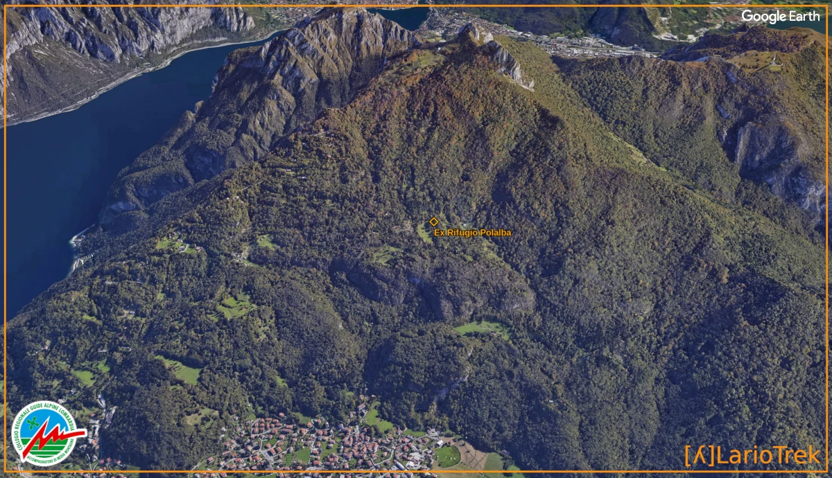 Google Earth Image - Ex Rifugio Polalba