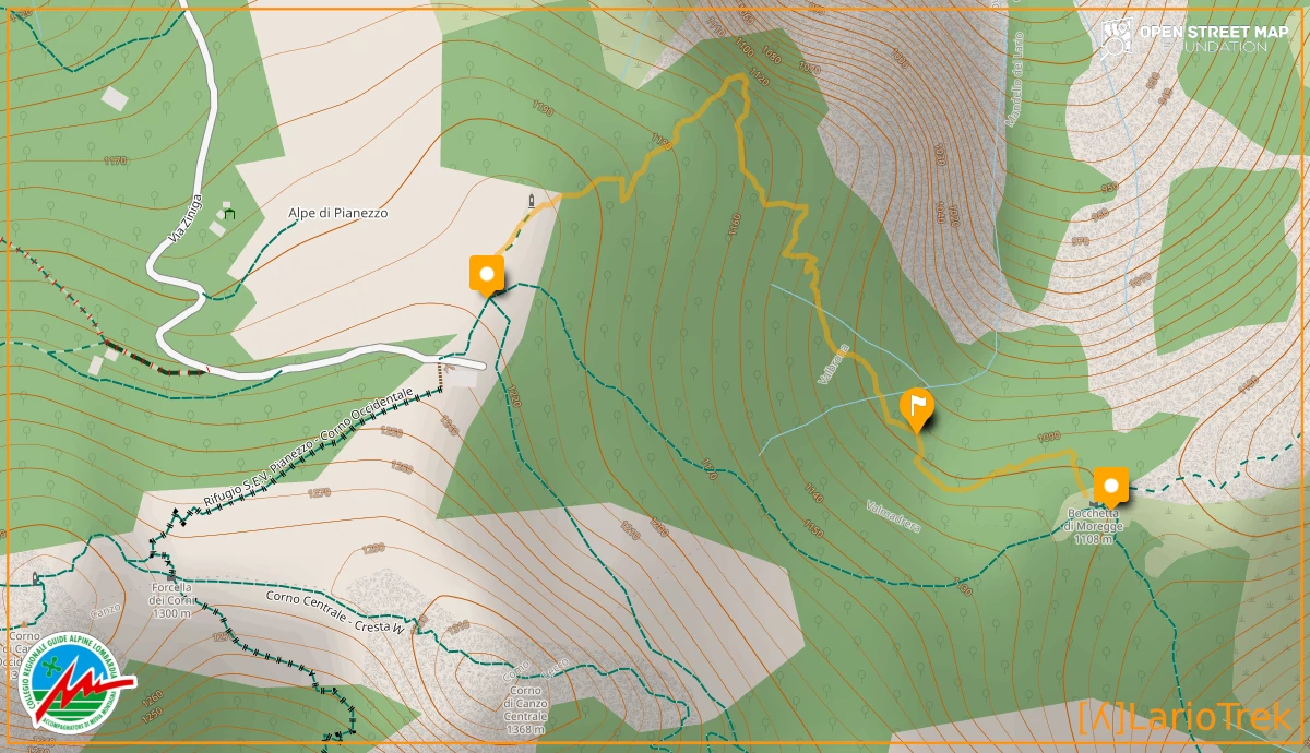 Il sentiero del Fontanino 60° SEV