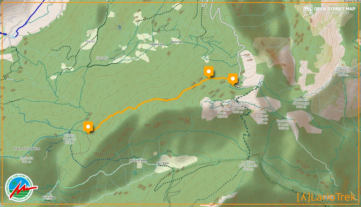 Sentiero Numero 5 e Fontanino di Cesare