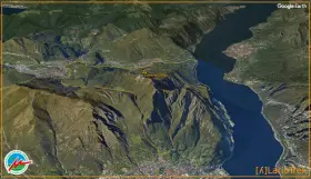 Corni di Canzo (Google Earth Image)