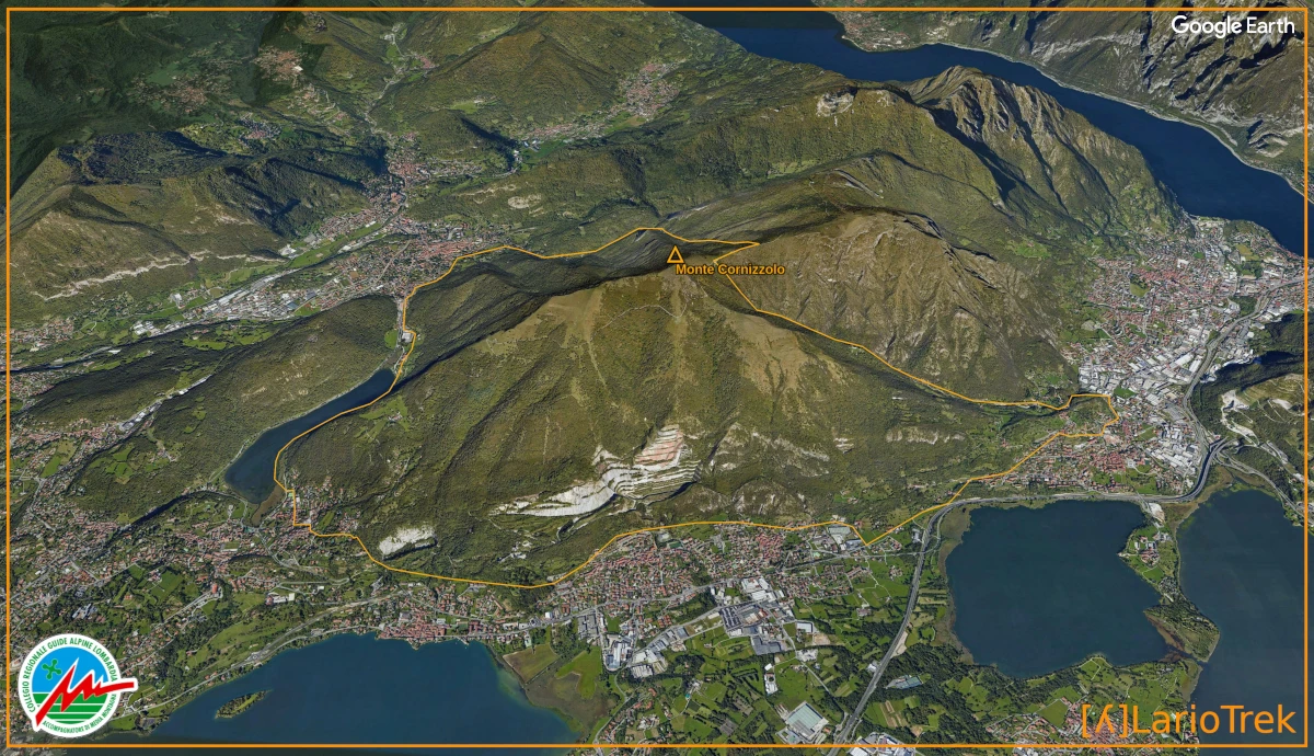 Google Earth Image - Monte Cornizzolo