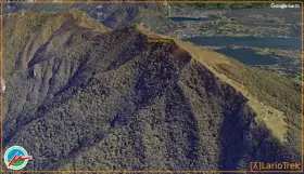Monte Pesora (Google Earth Image)