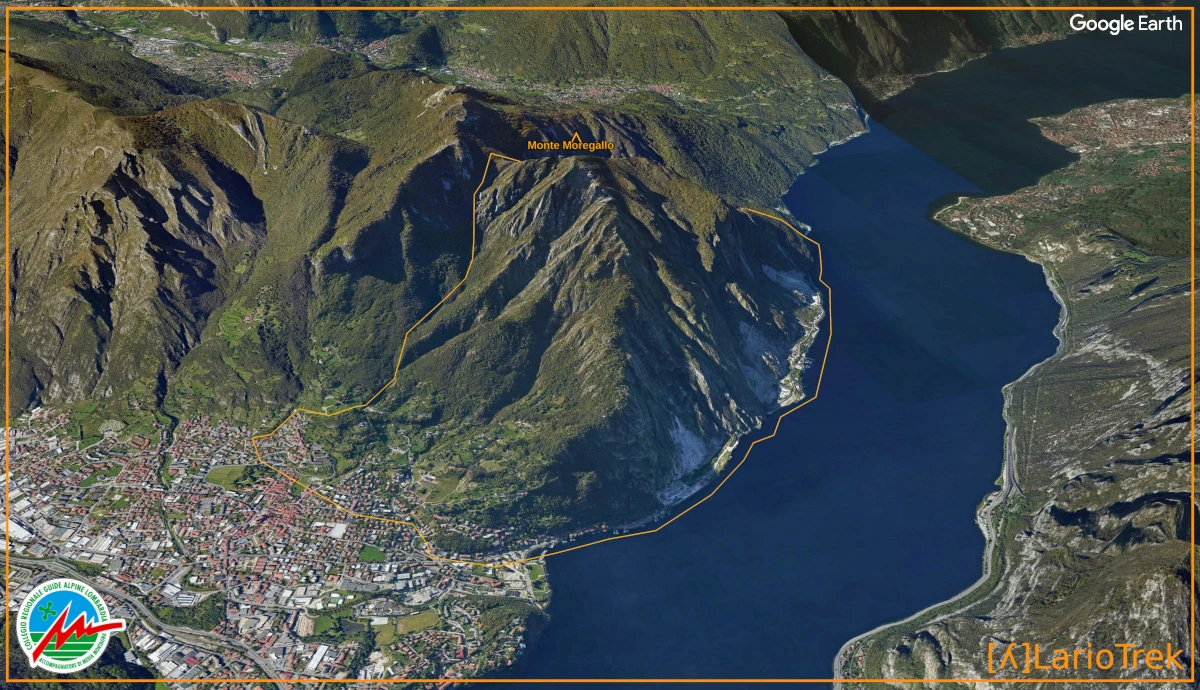 Google Earth Image - Monte Moregallo