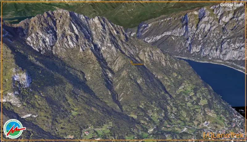 La Forcellina - Google Earth Image
