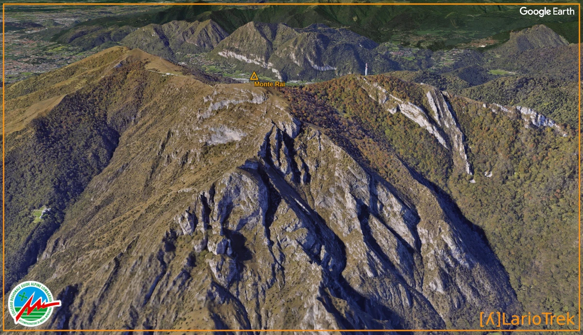 Google Earth Image - Cima Monte Rai