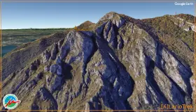 Corno Birone (Google Earth Image)