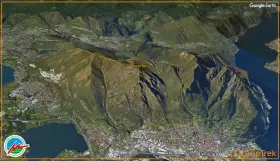 Monte Rai (Google Earth Image)