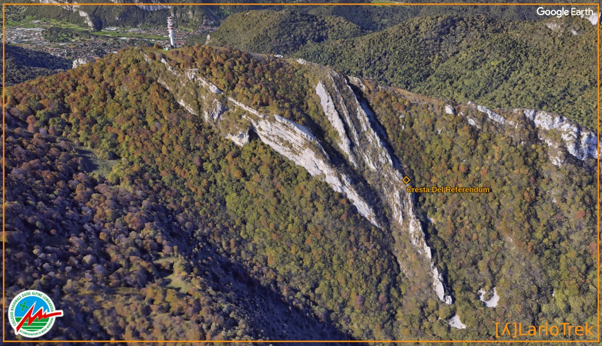 Google Earth Image - Cresta del Referendum