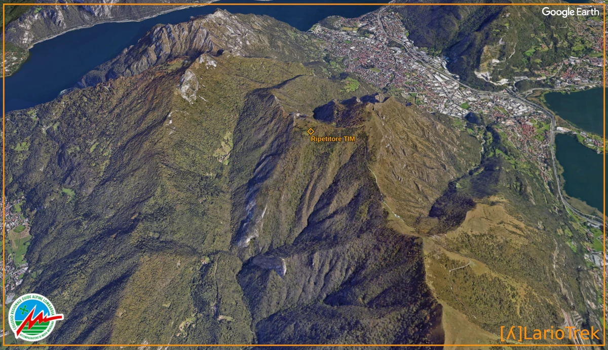 Google Earth Image - Ripetitore Monte Prasanto