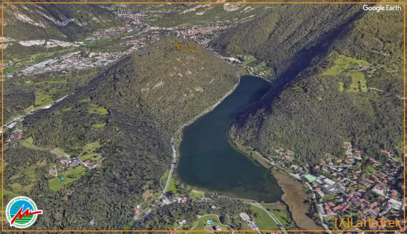 Cima Monte Scioscia - Google Earth Image