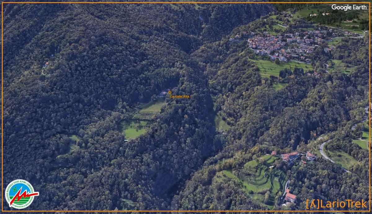 Google Earth Image - Ca Valle Alta
