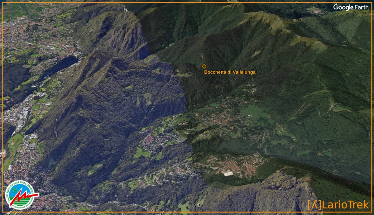 Google Earth Image - Bocchetta di Vallelunga