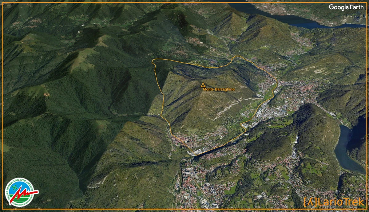 Google Earth Image - Monte Barzaghino
