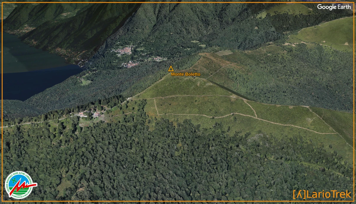 Google Earth Image - Cima Monte Boletto