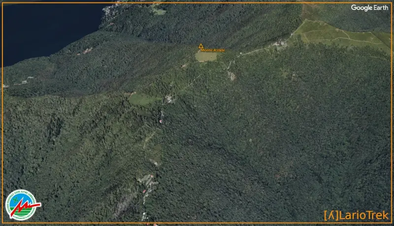 Monte Astele - Google Earth Image