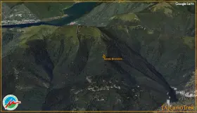 Monte Broncino (Google Earth Image)