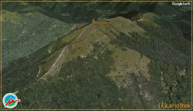 Cima Monte Palanzone - Google Earth Image