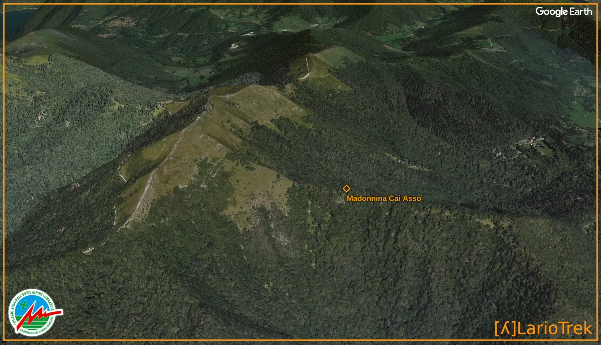 Google Earth Image - Madonnina CAI Asso Google Earth Image - Madonnina CAI Asso