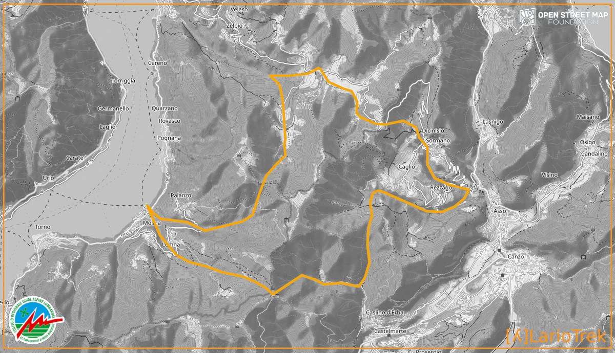 OpenStreetMap Image - Monte Palanzone