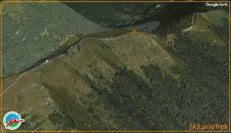 Monte Bul - Google Earth Image