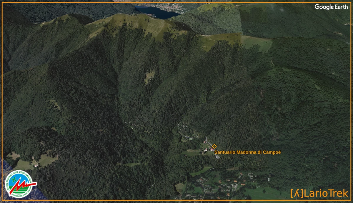 Google Earth Image - Santuario della Madonna di Campoé