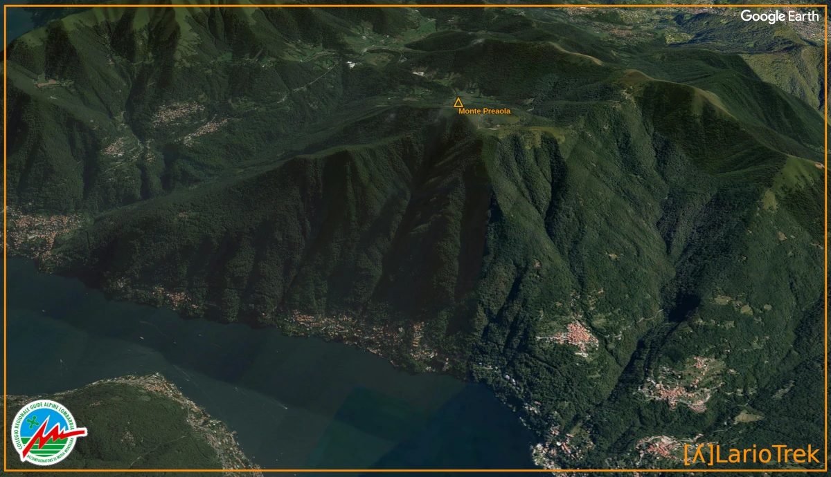 Google Earth Image - Cima Monte Preaola