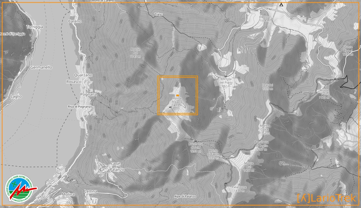 OpenStreetMap - Cima Monte Preaola
