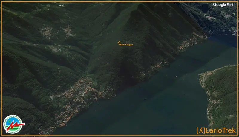 Monte Cappon - Google Earth Image