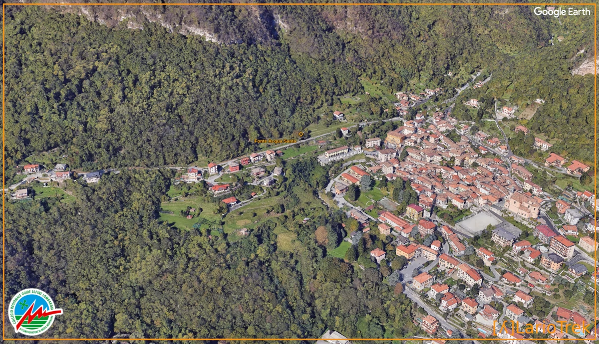 Google Earth Image - Fonte Acqua Santa
