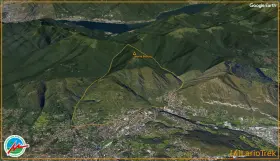 Monte Puscio (Google Earth Image)
