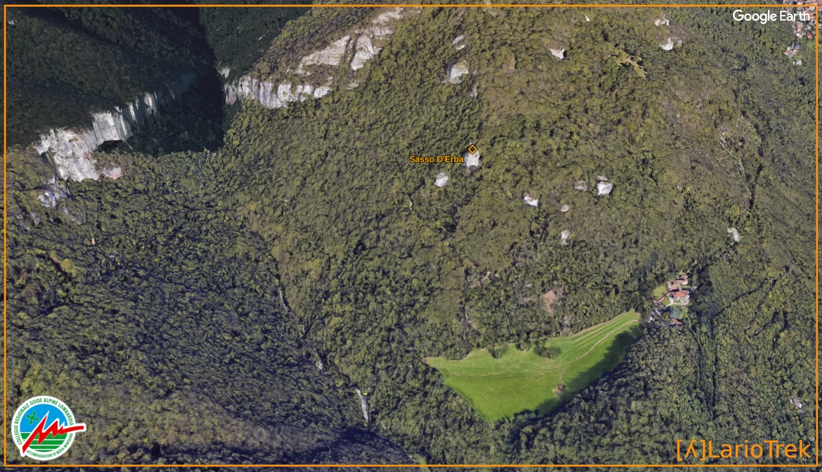 Google Earth Image - Sasso d'Erba