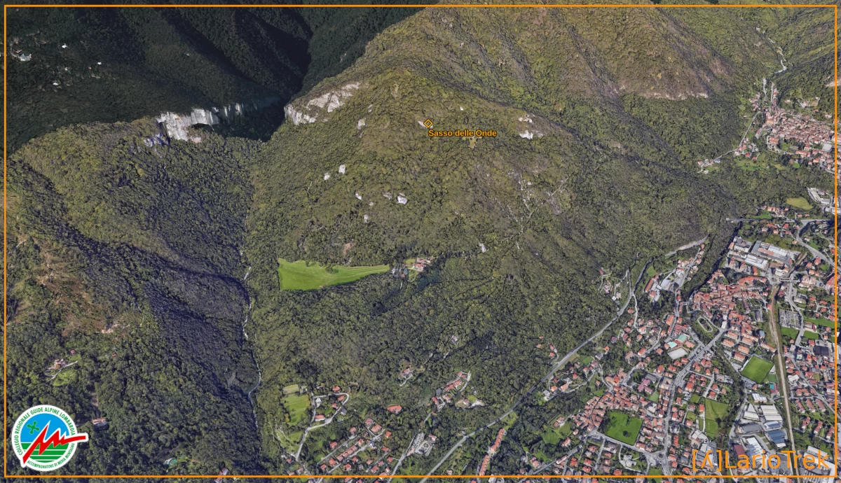 Google Earth Image - Sasso delle Onde Google Earth Image - Sasso delle Onde