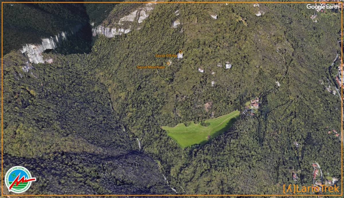 Google Earth Image - Sasso Muschiato