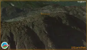Cima Monte Castel di Leves (Google Earth Image)