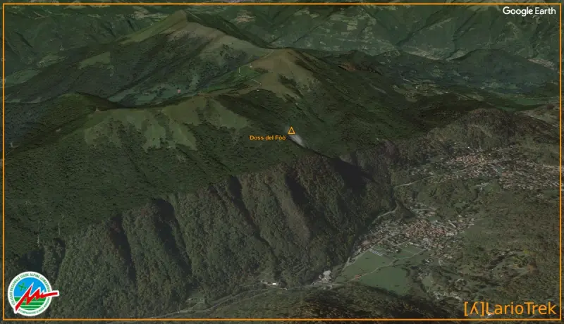 Doss del Fòò - Google Earth Image