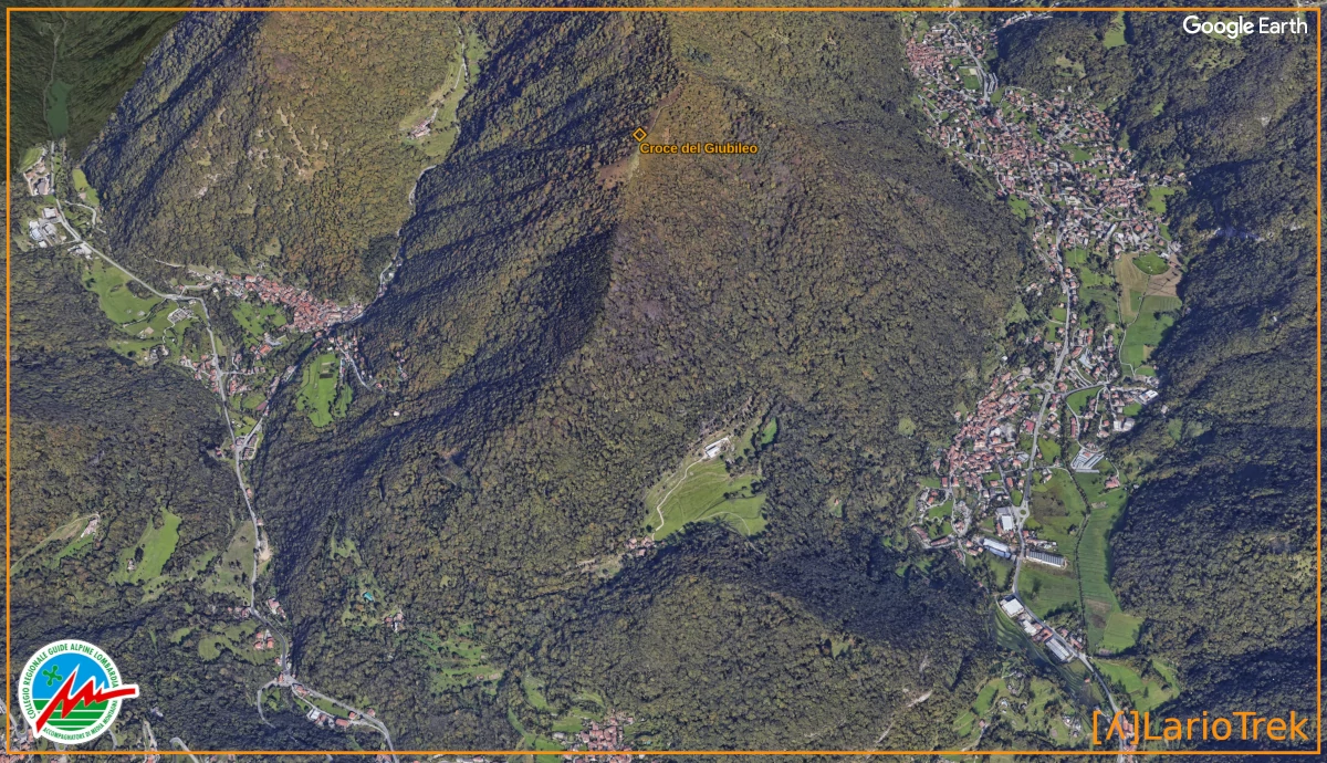 Google Earth Image - Croce del Giubileo
