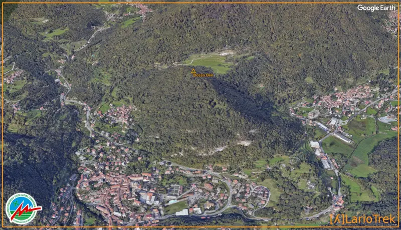 Dosso Deo - Google Earth Image