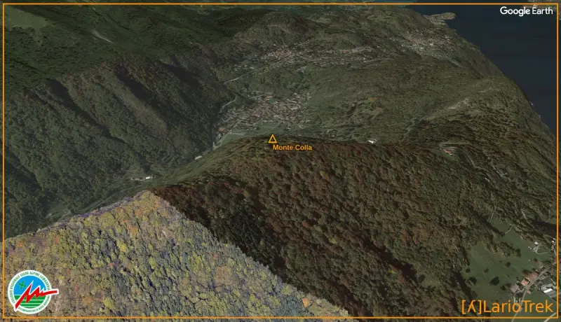Monte Colla - Google Earth Image
