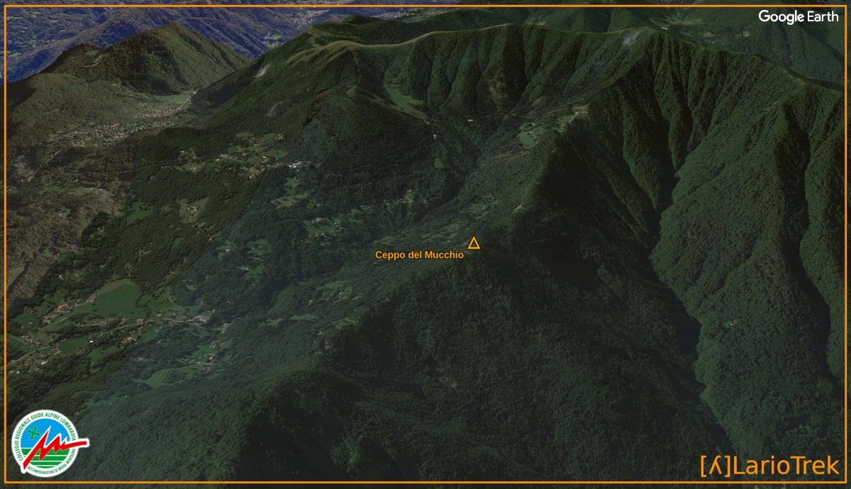 Google Earth Image - Ceppo del Mucchio