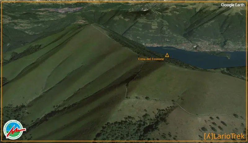 Cima del Costone - Google Earth Image