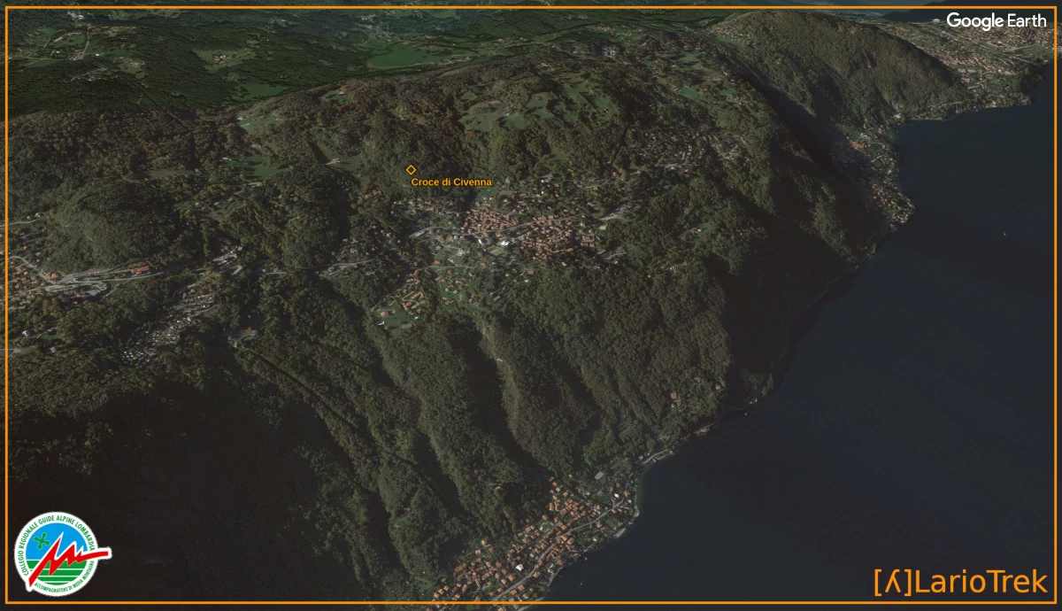 Google Earth Image - Croce di Civenna