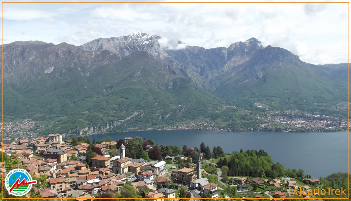 Croce di Civenna: panorama verso est