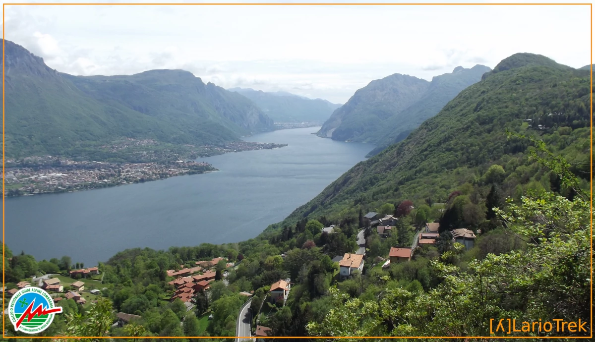 Croce di Civenna: panorama verso sud-est